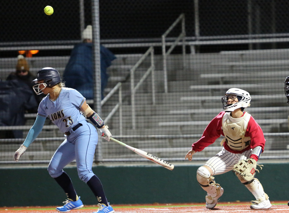 Montgomery Lake Creek Allen Texas softball Allen Tournament 022323 Brian McLean 27